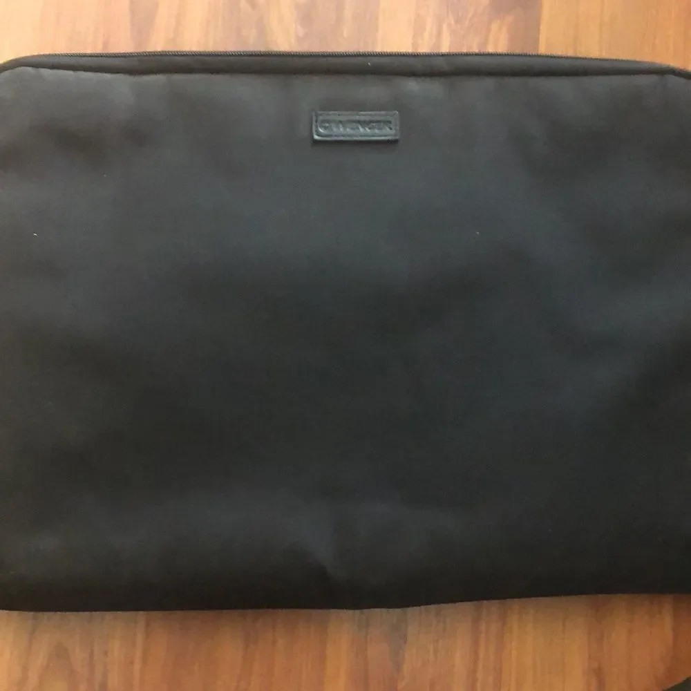 Wenger Black and red laptop Swiss army padded bag case